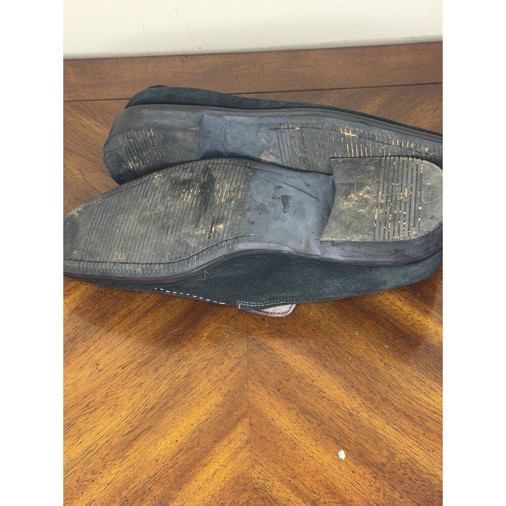 Bachrach black suede loafers - Picture 5 of 8
